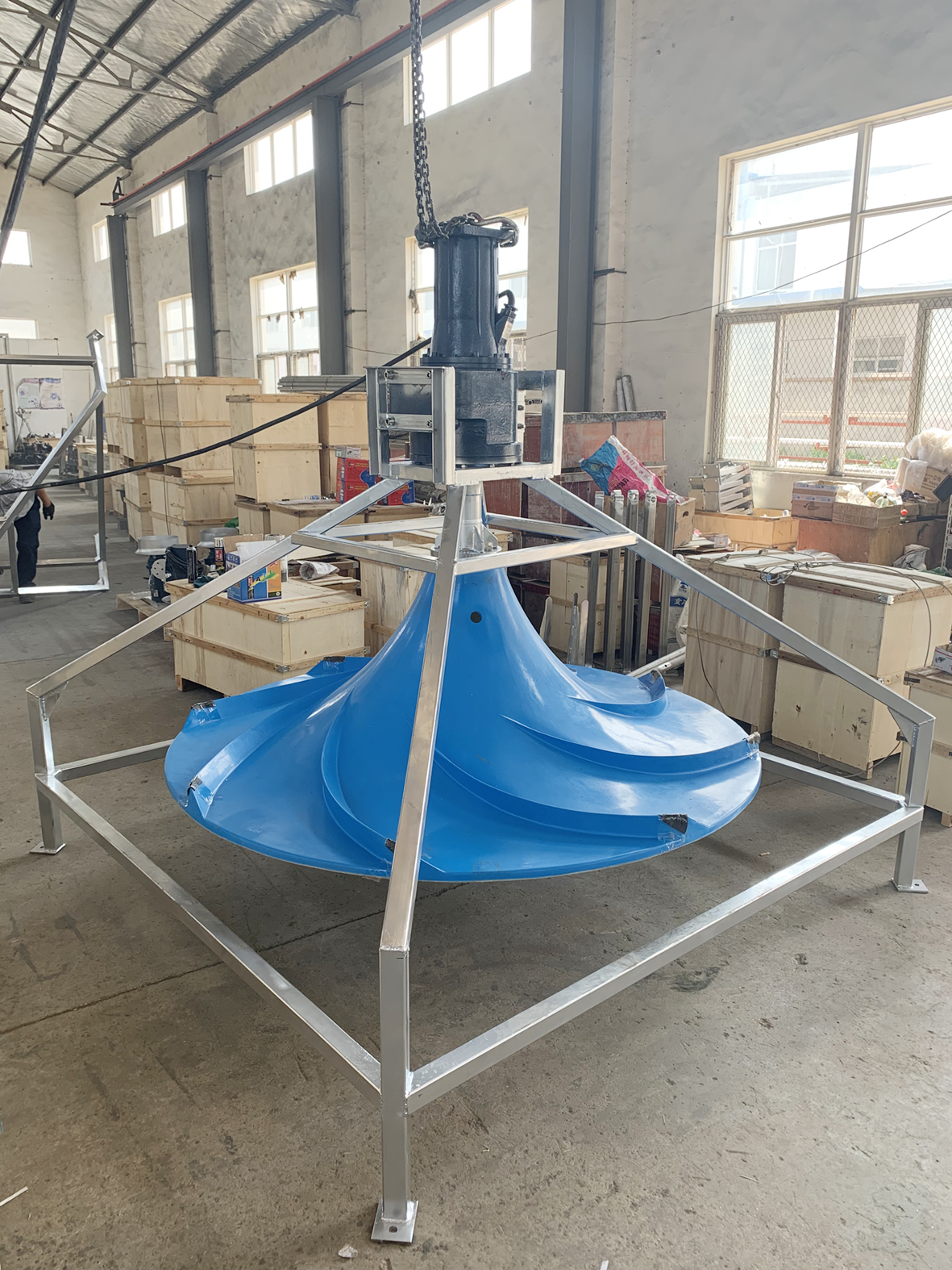 潛水雙曲面攪拌機(jī)與其它攪拌設(shè)備相比，優(yōu)勢(shì)在哪里？ | 南京藍(lán)寶石環(huán)保