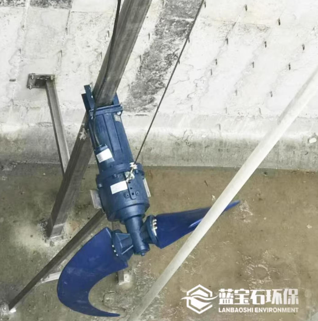 攜手安徽客戶，南京藍(lán)寶石潛水推流器助力污水處理項(xiàng)目高效運(yùn)行